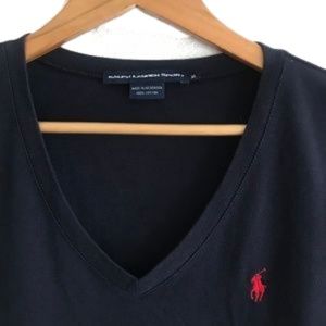 Ralph Lauren Tops - Vintage Ralph Lauren Navy Logo Tee Ralph Lauren Tops - Vintage Ralph Lauren Navy Logo Tee